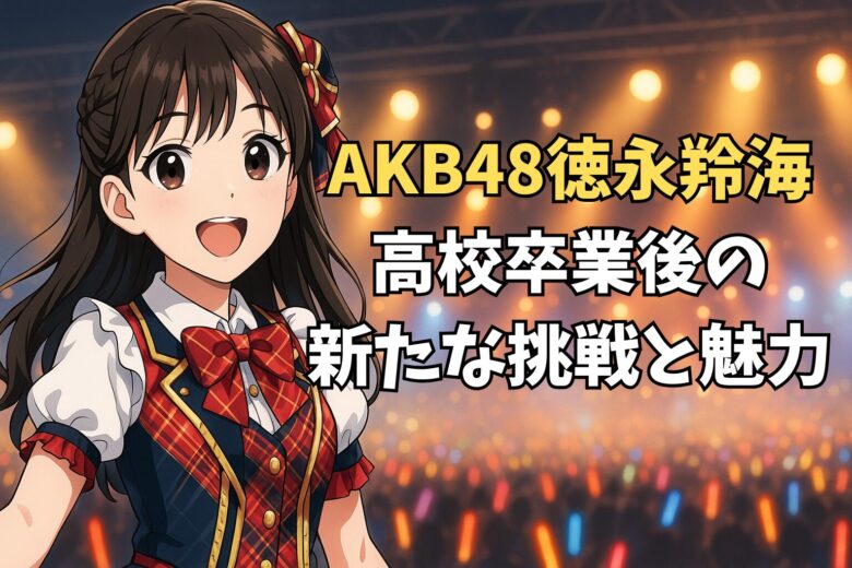 AKB48徳永羚海 高校卒業後の 新たな挑戦と魅力