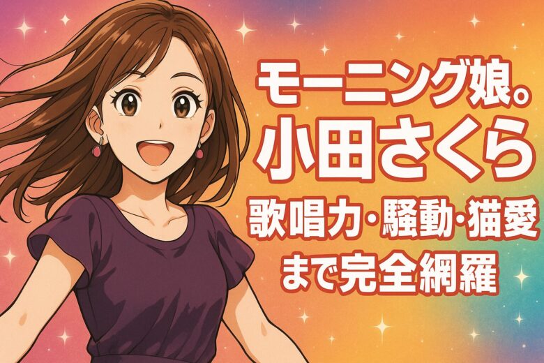モーニング娘。小田さくら 歌唱力・騒動・猫愛まで完全網羅