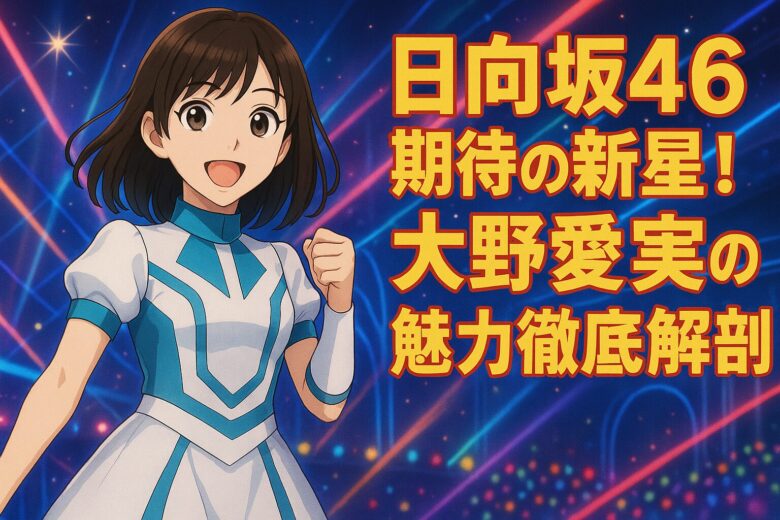 日向坂46期待の新星！大野愛実の魅力徹底解剖