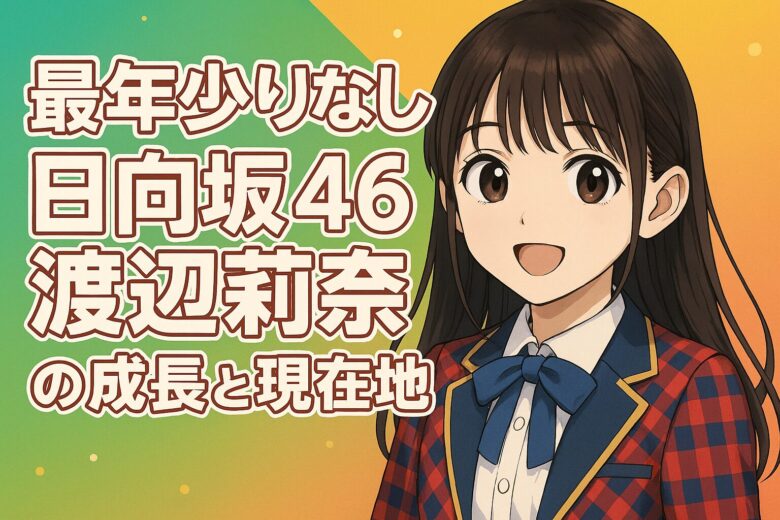 最年少りなし！日向坂46渡辺莉奈の成長と現在地