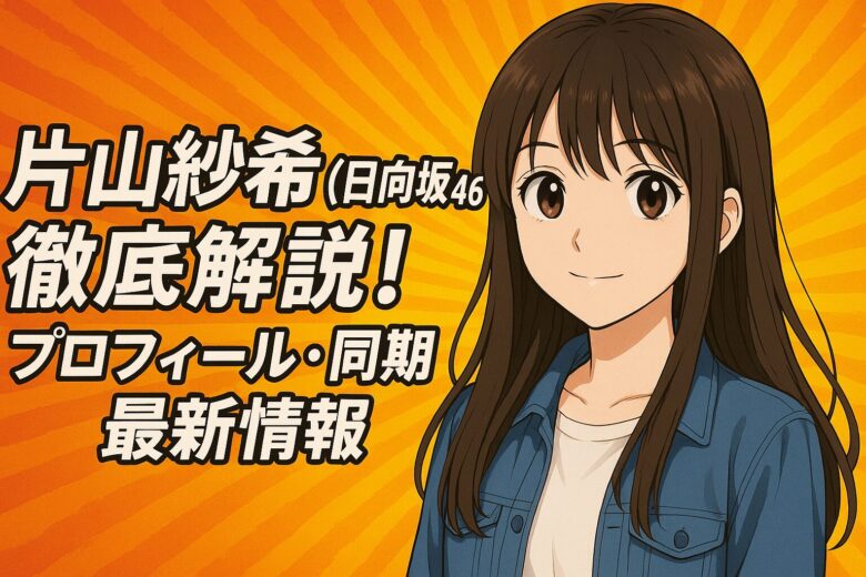 片山紗希(日向坂46)徹底解説！プロフィール・同期・最新情報