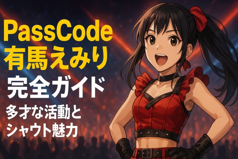 PassCode有馬えみり完全ガイド｜多才な活動とシャウト魅力
